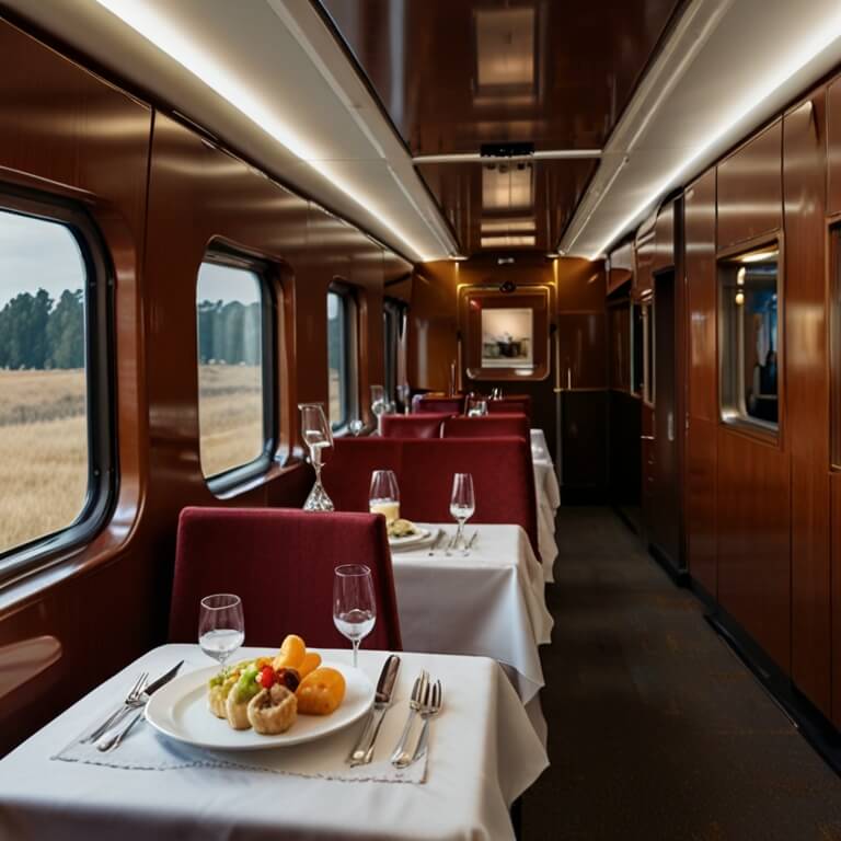 onboard dining